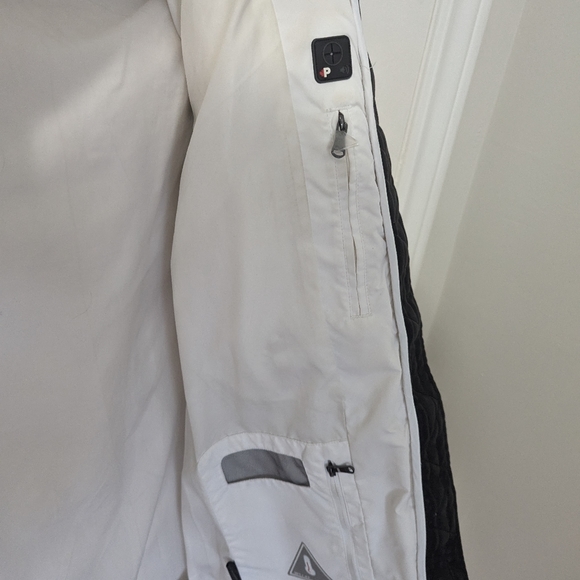 Pajar white parka, winter jacket, size M - Picture 6 of 7